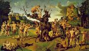 Piero di Cosimo The Discovery of Honey oil on canvas